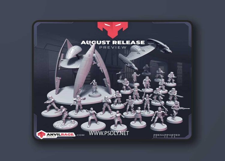 Anvilrage Studios – August 2024 – 3D Print Model 1 Anvilrage Studios – August 2024 – 3D Print Model