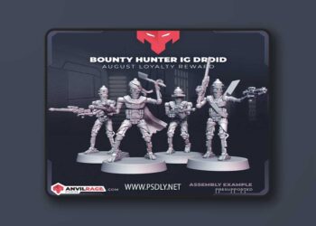 Anvilrage Studios – August 2024 – Loyalty Reward – 3D Print Model