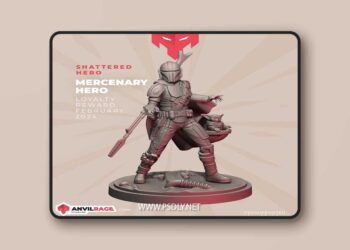 Anvilrage Studios – February 2024 – Loyalty Reward – 3D Print Model