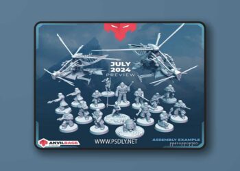 Anvilrage Studios – July 2024 – 3D Print Model