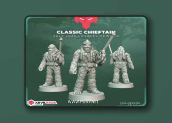 Anvilrage Studios – July 2024 – Loyalty Reward – 3D Print Model