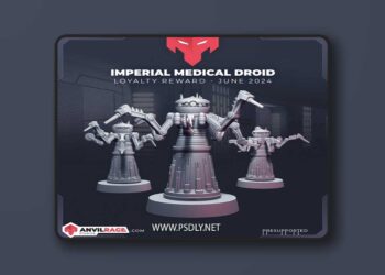 Anvilrage Studios – June 2024 – Loyalty Reward – 3D Print Model