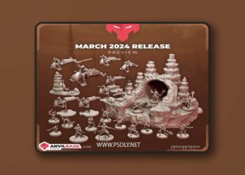 Anvilrage Studios – March 2024 – 3D Print Model