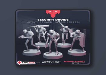 Anvilrage Studios – September 2024 – Loyalty Reward – 3D Print Model