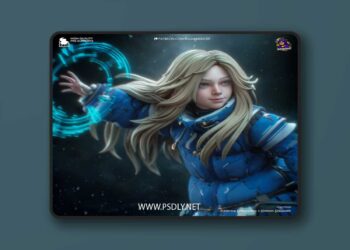 Bulkamancer Sculpts – Diana – Pragmata – 3D Print Model