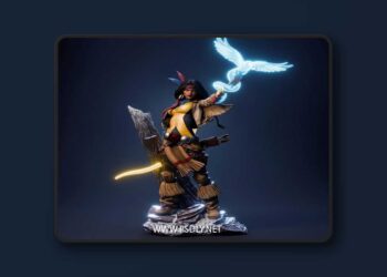 CA 3D Studios – Dani Moonstar – 3D Print Model STL