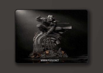 CA 3D Studios – Spider Noir – 3D Print Model STL