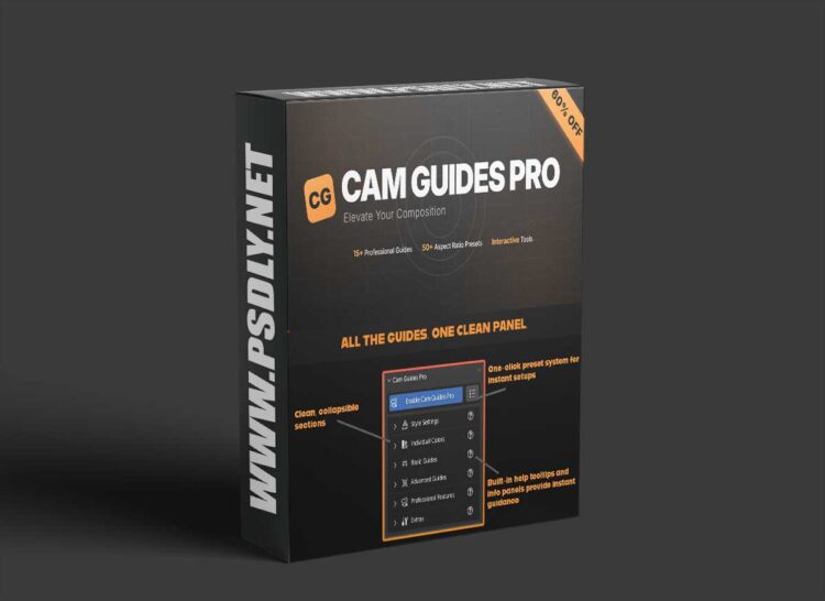Cam Guides Pro v1.2.3 for Blender 1 Cam Guides Pro v1.2.3 for Blender