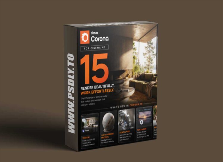 Chaos Corona 15 for Cinema 4D (Win) 1 Chaos Corona 15 for Cinema 4D Win