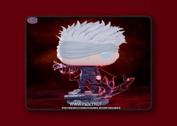 Chibi Land Figures – Satoru Gojo – Jujutsu Kaisen – Funko – 3D Print Model
