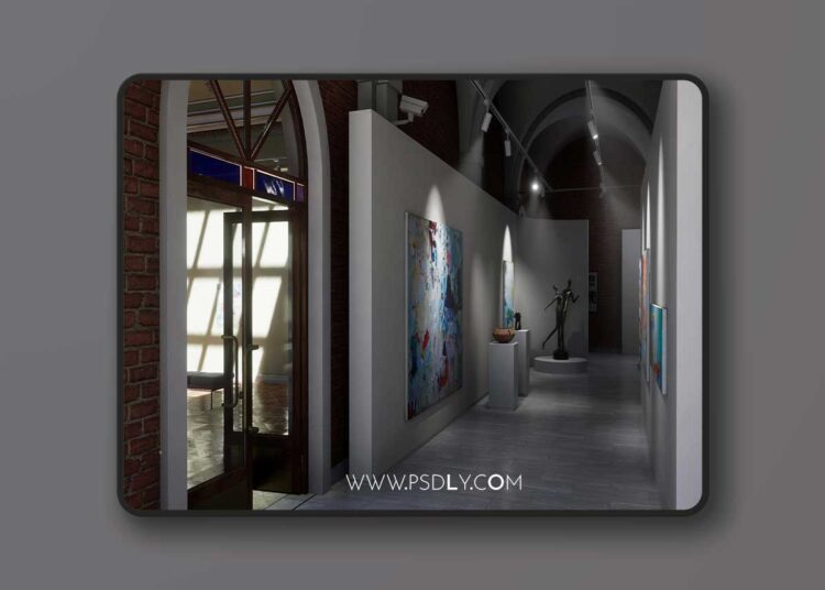 Contemporary Art Gallery (5.0 – 5.7) for Unreal Engine 1 Contemporary Art Gallery (5.0 – 5.7)