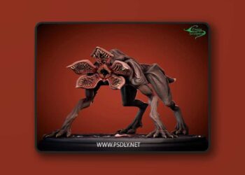 Crazy Sculptor – Demodog – 3D Print Model STL