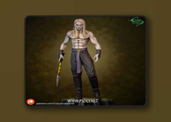 Crazy Sculptor – Nuada Silverlance – 3D Print Model STL