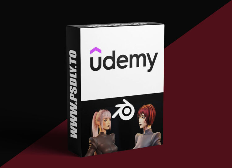 Udemy – Create hair with 3D blender like a professional 1 Create hair with 3D blender like a professional