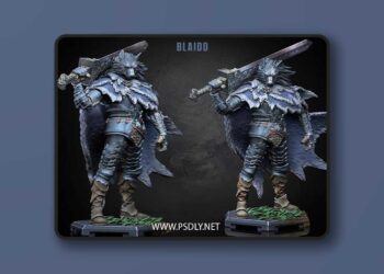 Dragun Studios – Blaidd Half wolf – 3D Print Model STL