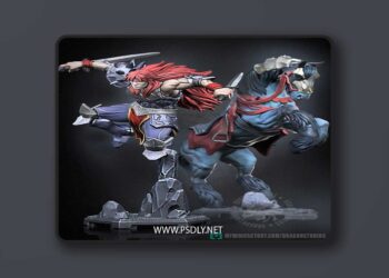 Dragun Studios – Braford Unmounted BOSS – 3D Print Model STL