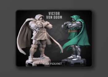 Dragun Studios – Doctor Doom – 3D Print Model STL
