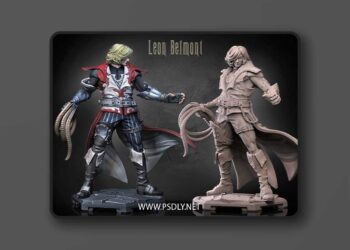 Dragun Studios – Leon Belmont – 3D Print Model STL