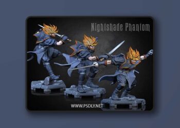 Dragun Studios – Nightshade BOSS – 3D Print Model STL