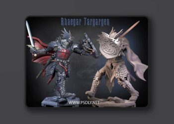 Dragun Studios – Rhaegar Targaryen – 3D Print Model STL