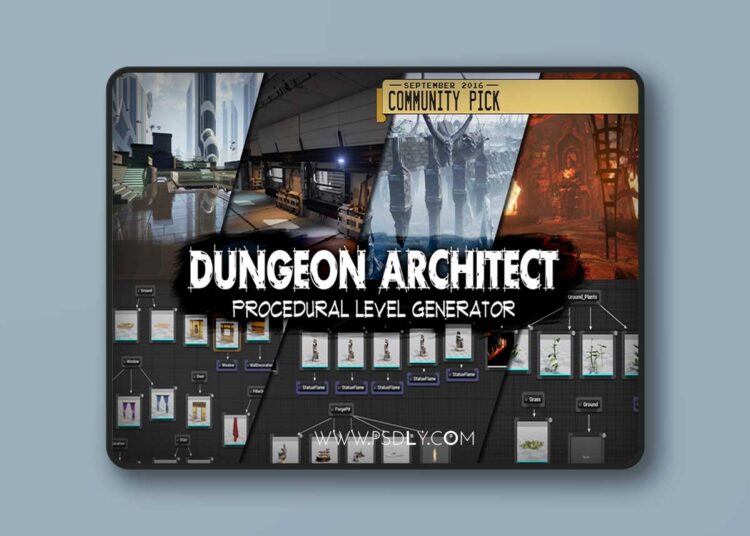 Dungeon Architect v3.5.1 (5.7) for Unreal Engine 1 Dungeon Architect v3.5.1 (5.7)