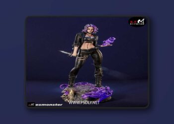 E.S Monster – Nyx – 3D Print Model STL