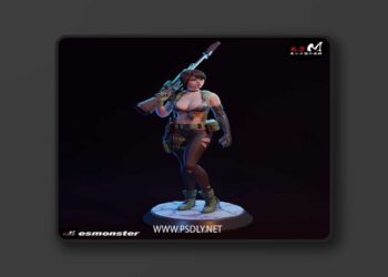 E.S Monster – Quiet V2 – 3D Print Model STL