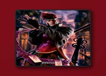 Fandom Collectibles – Gambit – Marvel Legends – 3D Print Mode