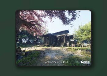 Feudal Japanese Village Environment (Japan Medieval Japanese Japan Feudal 3D) [5.0 – 5.7]