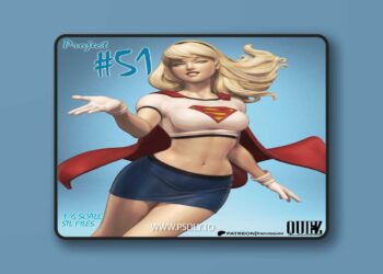 Francis Quez – Project 51 – Supergirl – 3D Print Model STL