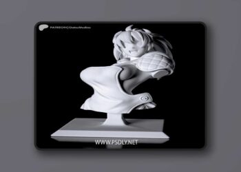 Gatsu Studios – Nikaido Bust – Dorohedoro – Fanart – 3D Print Model STL