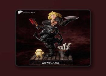 Gatsu Studios – Nikaido Dorohedoro – Fanart – 3D Print Model STL
