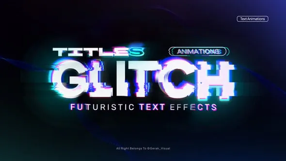 Videohive - Glitch Text Animations - 63448825 1 Glitch Text Animations