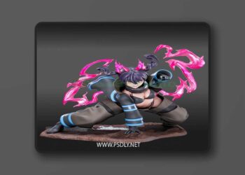 Gr8Tech – Fire Force – Tamaki Kotatsu – 3D Print Model STL