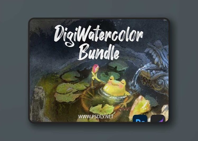 Gumroad - Gabe Ramos - DigiWatercolor Bundle 1 Gumroad Gabe Ramos DigiWatercolor Bundle