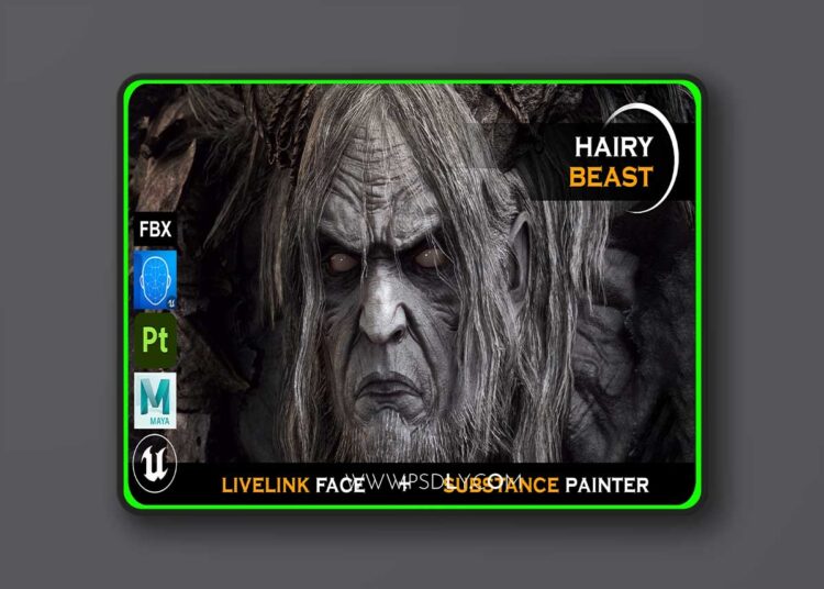 Hairy Beast (5.1 – 5.7) for Unreal Engine 1 Hairy Beast (5.1 – 5.7)