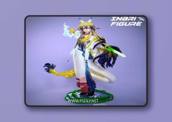 Inari Figure – Shu – Arknights – 3D Print Model STL