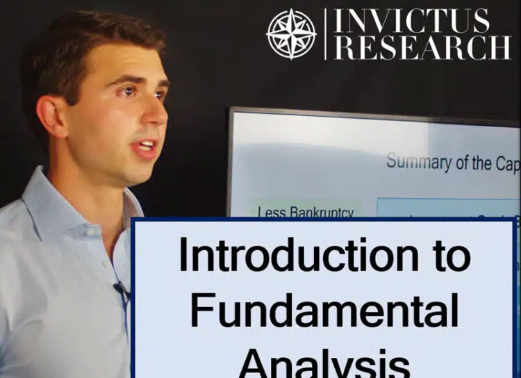 Invictus Research – Introduction to Fundamental Investing 1 Invictus Research – Introduction to Fundamental Investing