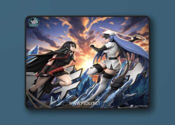 Kaidan3D – Akame x Esdeath – 3D Print Model STL