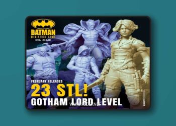Knight Models – Batman Miniatures Game – Gotham Lord February 2026 – 3D Print Model STL