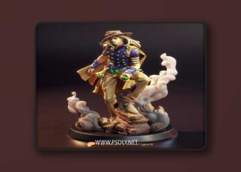 Kuru Figure – Gyro Zeppeli – 3D Print Model STL