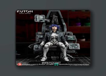 Kuton – Major – Ghost In The Shell – 3D Print Model