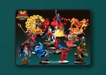 Legion Miniatures – Pack 57D February 2026 – 3D Print Model STL