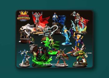 Legion Miniatures – Pack 57M February 2026 – 3D Print Model STL