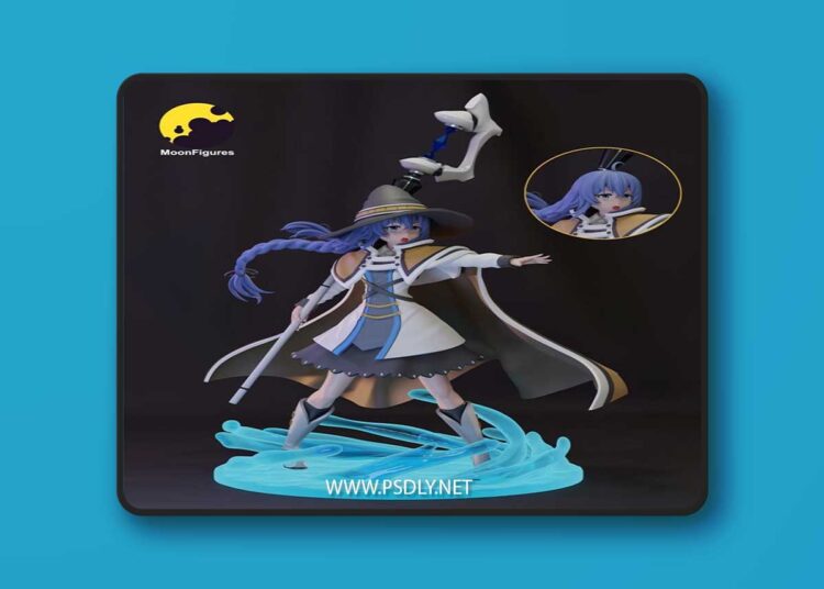 MoonFigures – Roxy Migurdia – 3D Print Model STL 1 MoonFigures – Roxy Migurdia – 3D Print Model STL