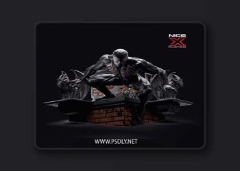 Nice X Collectibles – Symbiote Spiderman – 3D Print Model STL