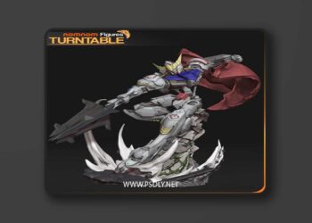 Nomnom Figures – Barbatos – Gundam – 3D Print Model STL