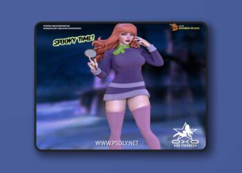 OXO3D – Daphne – 3D Print Model STL
