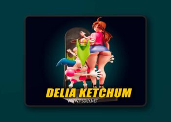 Officer Rhu – Delia Ketchum Pokemon – 3D Print Model
