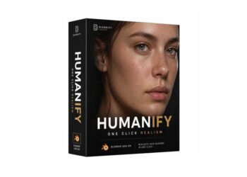 One Click Skin Shader Humanify v3.0 for Blender